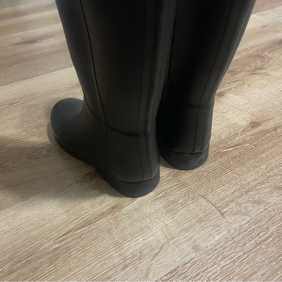 Hunter Original Matte Black Tall Rain boots Women 6 - Picture 7 of 15